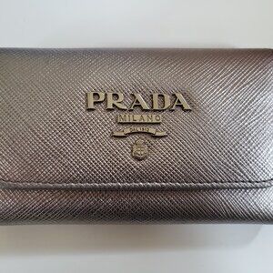 Prada card and key holder